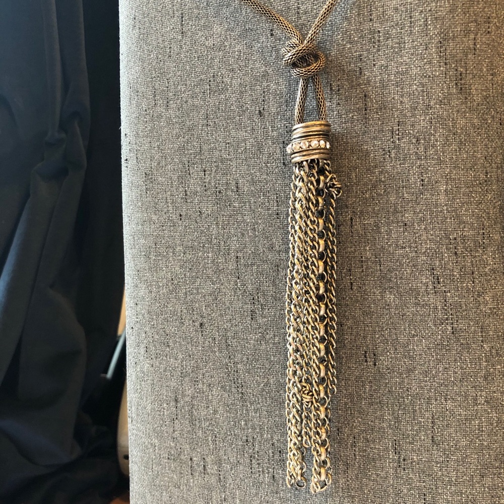 Long Edgy Necklace